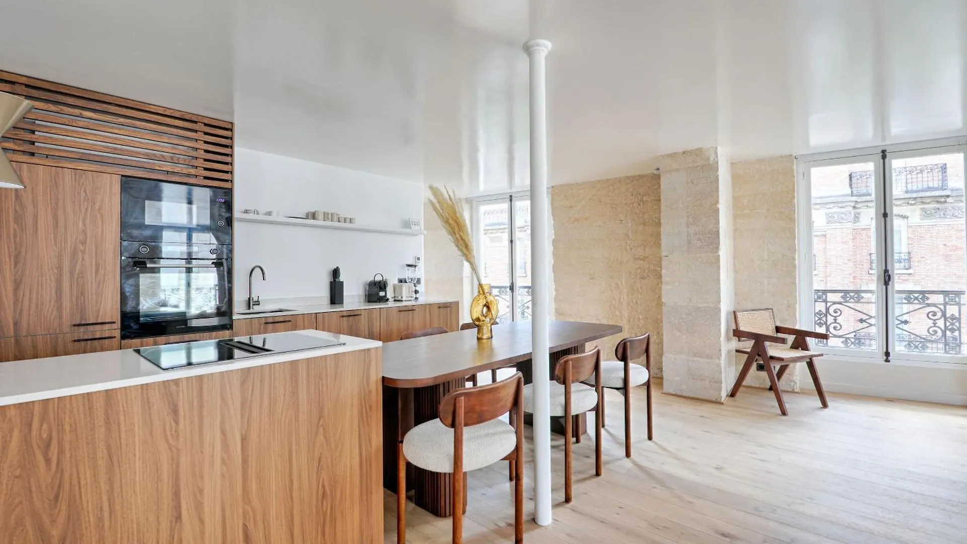 Appartement Louvre & Seine Luxury New 3Br Full Ac By Melvane Parijs Frankrijk