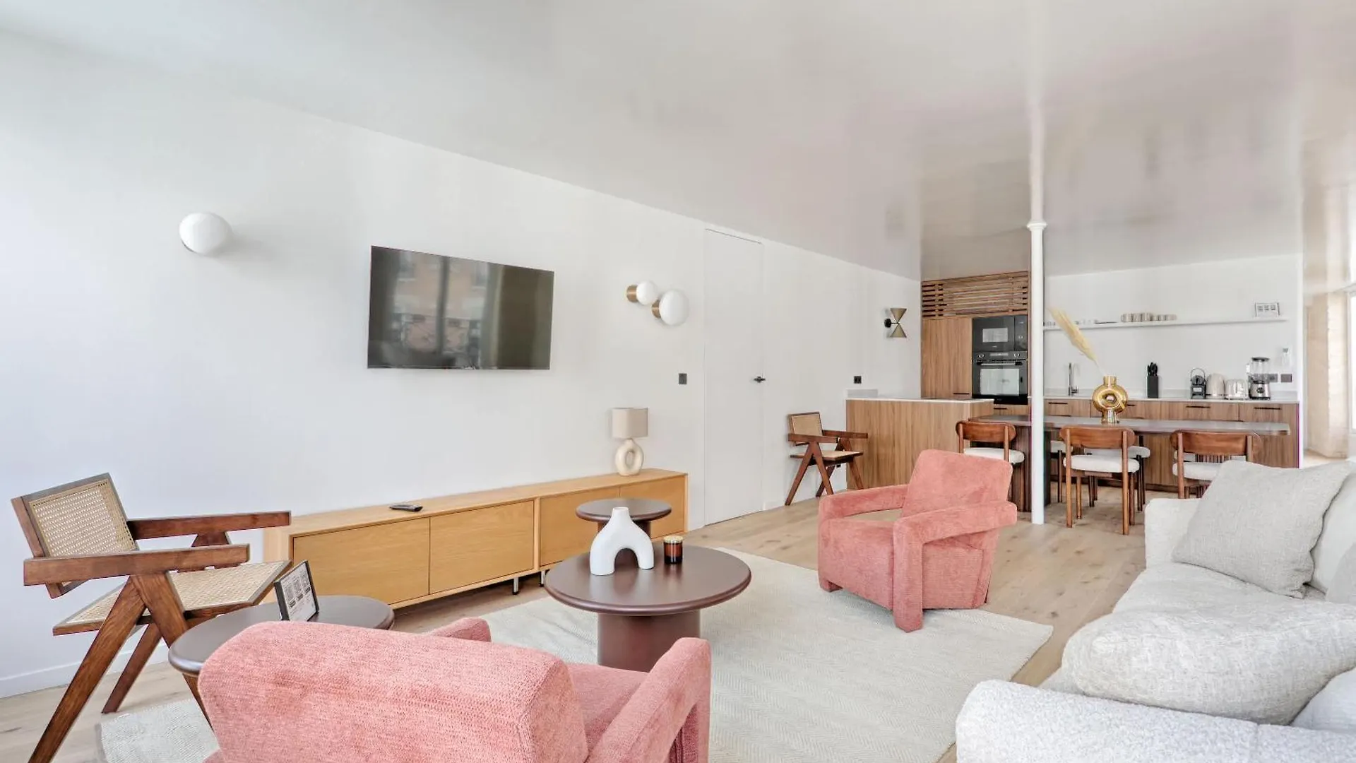 Louvre & Seine Luxury New 3Br Full Ac By Melvane Parijs Appartement